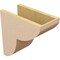 Ekena Millwork 7"W x 14"D x 14"H Classic Crestline Rough Cedar Woodgrain TimberThane Corbel, Primed Tan CORUR07X14X14CRERCPR - alternate 4
